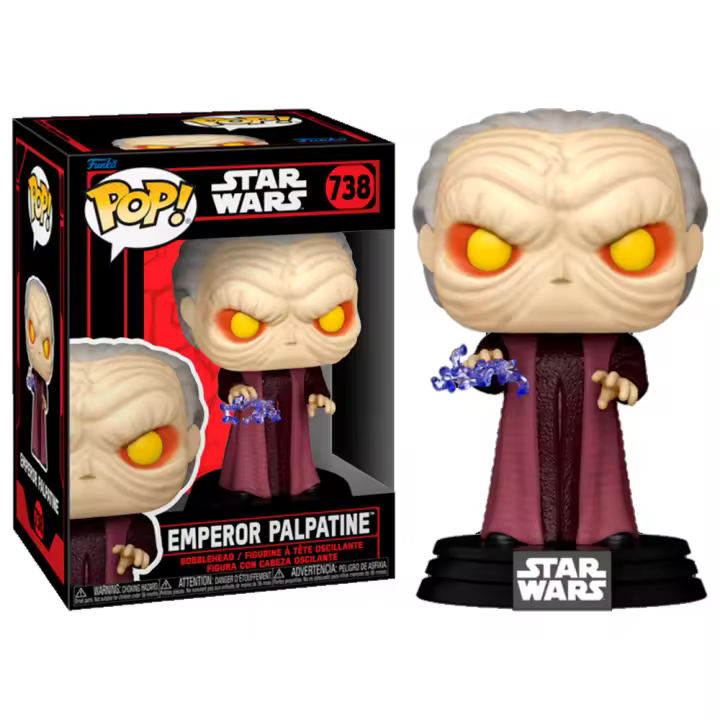 Funko Palpatine emperador emperor  Dark Side     Star Wars  738 Funko Pop Vinyl - 1