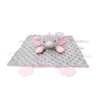 Toalla calmante para bebés con diseño de animales de dibujos animados, de silicona, masticable y suave. MOV,La toalla de confort para bebés puede ser importada, muñeca, bebé, dormir, juguete de mano de peluche - details 3