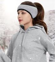 Orejeras de lana, diademas de invierno, orejeras, protectores auditivos, insonorización, para dormir para hombres y mujeres. (2 piezas) - details 1