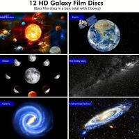 Proyector De Galaxia 12 En 1 Planetario Luz Nocturna Estelar Realista Sistema Solar Luna Decoración De Techo Para Niños Y Adultos - details 1