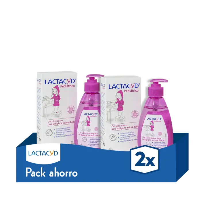 Lactacyd Gel Higiene Íntima Pediátrico 200ml - pack x2 - 1