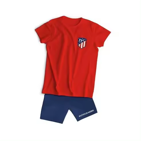 Pijama Infantil Atlético de Madrid de Verano Para Niños Dhestia Home - 1