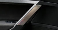 Estuche De Estilo Para Volkswagen GOLF 7 MK 7 Decoración De Acero Inoxidable Para Puerta Interior Del Coche Accesorios Automotrices 4pcs/set - details 3