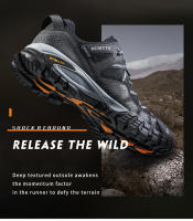 Zapatos De Senderismo HUMTTO Para Hombres Transpirables Zapatillas De Trekk Ing Y Escalada Deportivas Con Suela De Goma Ajuste True to Size - details 5