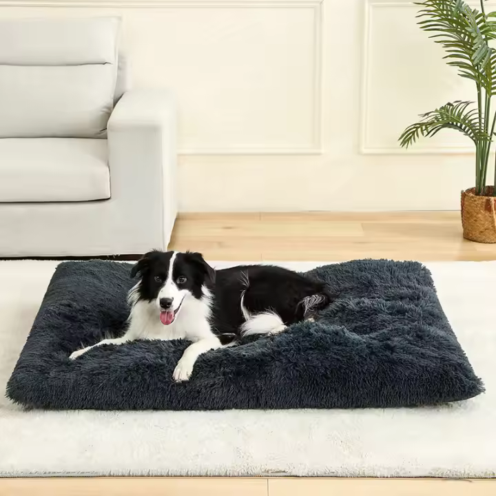 Sofá Suave Para Perros Y Gatos Almohadilla De Descanso De Peluche Larga Para Mascotas Producto De Ropa De Cama Animal - 1