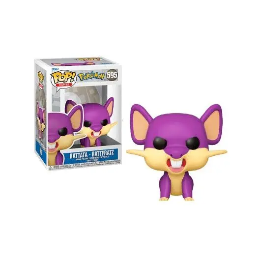 Funko Pop Rattata Rayyfratz Pokemon - Figura Coleccionable 10cm - 1