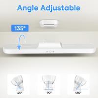 Luz LED recargable de 3000mAh y 32cm,Con sensor de memoria,imán y ajuste de luz. Recargable USB sin cables molestos.Luces Ideal para habitacion, escritorio,muebles,cocina, armario y baño. - details 5