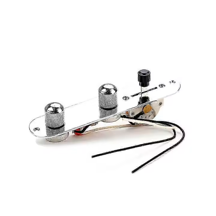 Precabado Guitarras Placa de control cargador interruptor DIY profesional Toggle acualización repuesto para Fender Telecaster - 1