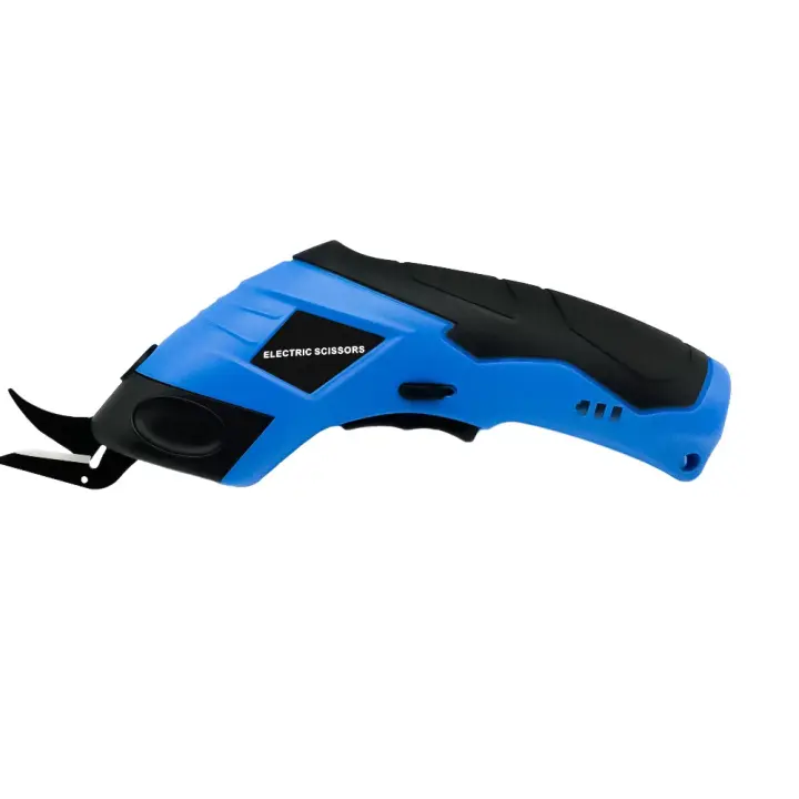 Tijeras Eléctricas De Corte De Tela Y PVC Con Cuchilla De Acero Tungsteno Máquina De Corte De Cuero Y Telas Para Costura - 1
