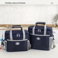 Bolsa De Almuerzo Aislada Reutilizable Y Congeladora Para Oficina Escuela Pícnic Playa Con Correa De Hombro Ajustable Apta Para Niños/Adultos - details 0