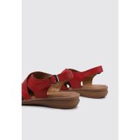 Sandra Fontán TRECCIA Sandalias De Cuña Mujer Rojo - details 2