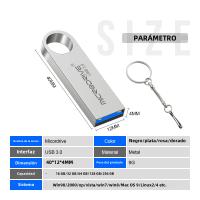 Llavero USB 3.0 De Metal 128GB 256GB 512GB Disco Flash Nuevo Pendrive 32GB 64GB Memoria Stick USB Para Computadora Y Smartphone - details 6