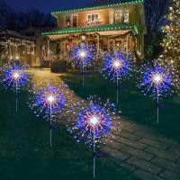 Luces De Fuego Solar Para Jardín Impermeables Con Modos De Iluminación Luz De Hadas Para Decoración De Courtyard Navidad Boda - details 3