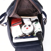Mochila Multifuncional De Cuero Para Mujer Casual Para Niñas Y Adolescentes Escuela Viaje Bolsa Pequeña Capacidad Inferior a 20 Litros - details 32
