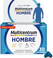 Gsk Multicentrum Hombre 30 Comprimidos | Complemento Alimenticio Vitaminas Minerales | Hombres 18+ | Energía Músculos Huesos - details 0