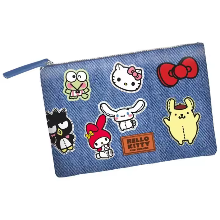 Neceser Stickers Hello Kitty Sanrio 22,5×30,5x2cm. KARACTERMANIA - 1