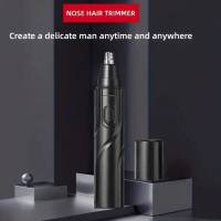 Afeitadora De Nariz Y Orejas Para Hombres Recargable USB Painless Eliminación De Vello Facial Y Cejas Trimmer De Nariz - details 3
