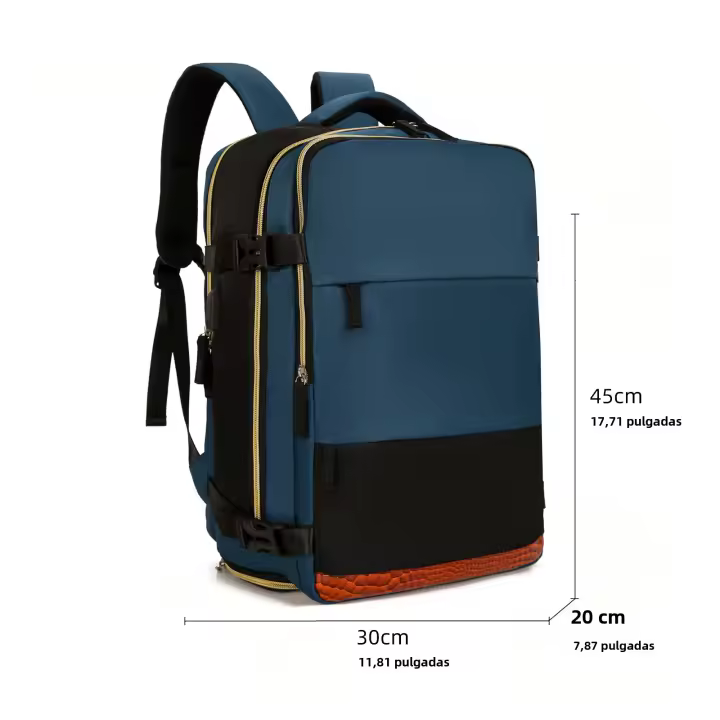 Mochara de cuero para Mujer, Morral informal de gran capacidad, de Color sólido, ideal para ir de viaje, Escolar - 1
