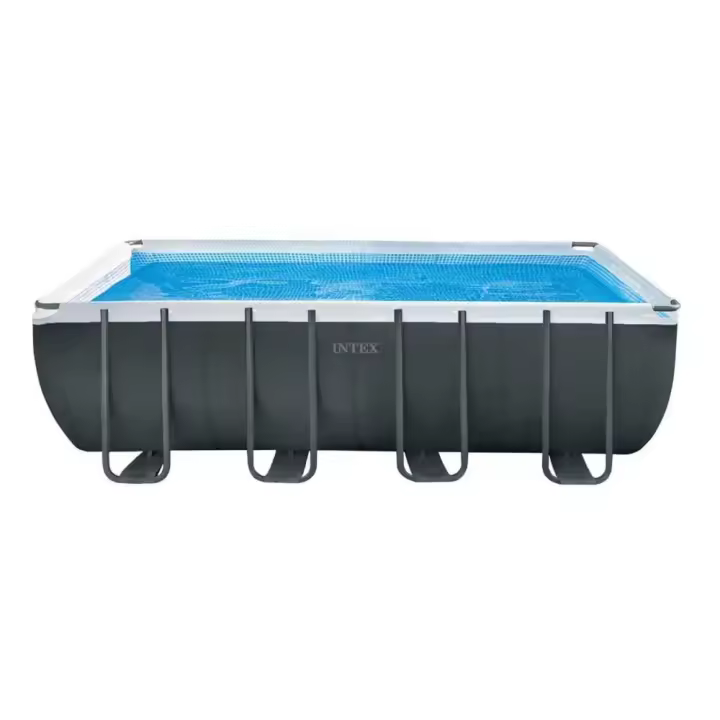 Intex Piscina Rectangular Con Marco Sobre El Suelo Acero Ultra Xtr 549x274x132 Cm - 1