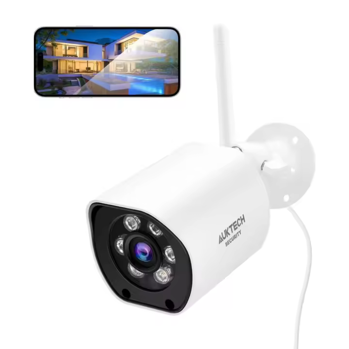 CÁMARA VIGILANCIA EXTERIOR, IP66. CON MICROFONO. RESOLUCIÓN 1920P - 1