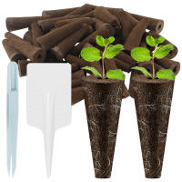 100Pcs Esponjas De Crecimiento De Semillas Reemplazo Plugs De Iniciación De Semillas Para Jardín Hidroponía Material De Esponja - details 1