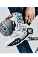 Zapatos De Baloncesto Para Hombre Algodón Transpirable Cómodos Zapatillas Deportivas Entrenamiento Alta Calidad Deportivas Para El Uso Diario - details 4