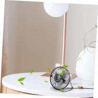 Mini ventilador portatil de 6 pulgadas, USB, cuerpo y aspas de metal - details 6