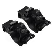 2PCS Boquilla De Rociador De Lavado De Parabrisas Negro Compatible Con Toyota Camry Lexus Accesorios Para Automobiles 85381-30110 - details 2