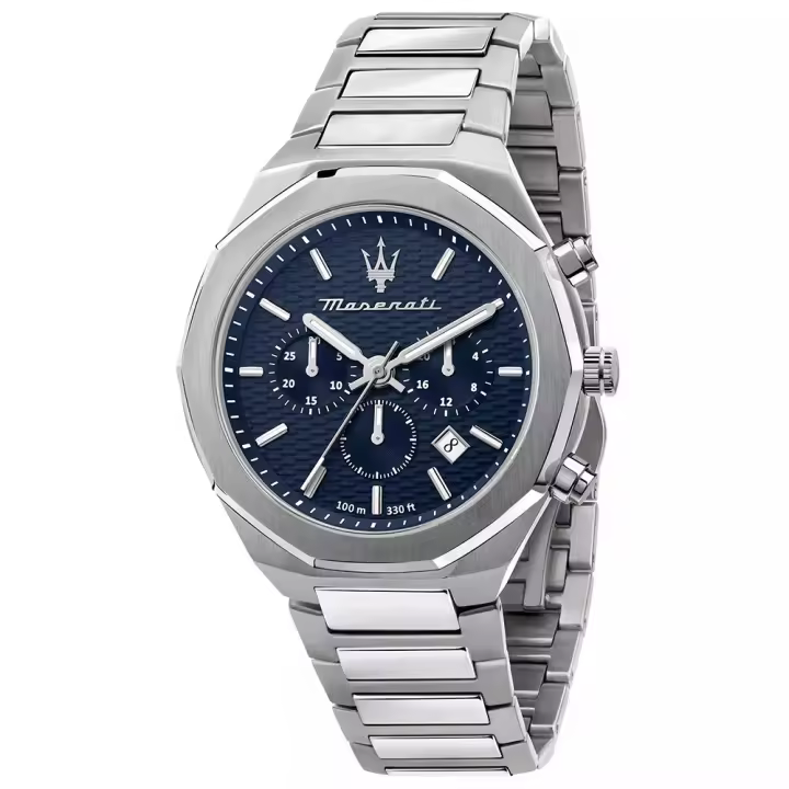 Maserati Reloj hombre R8873642006, con calendario, Incluye Caja Original, Diámetro: 45MM - 1