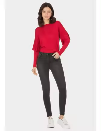 Pantalon Body Curve skinny desgastado - 1