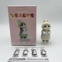 Caja Sorpresa De Figuras De Madera Miniatura De Dibujos Animados Auténticas Bendiciones De Gato Y Delfín Juguetes Para Niños Decoración De Colección - details 7