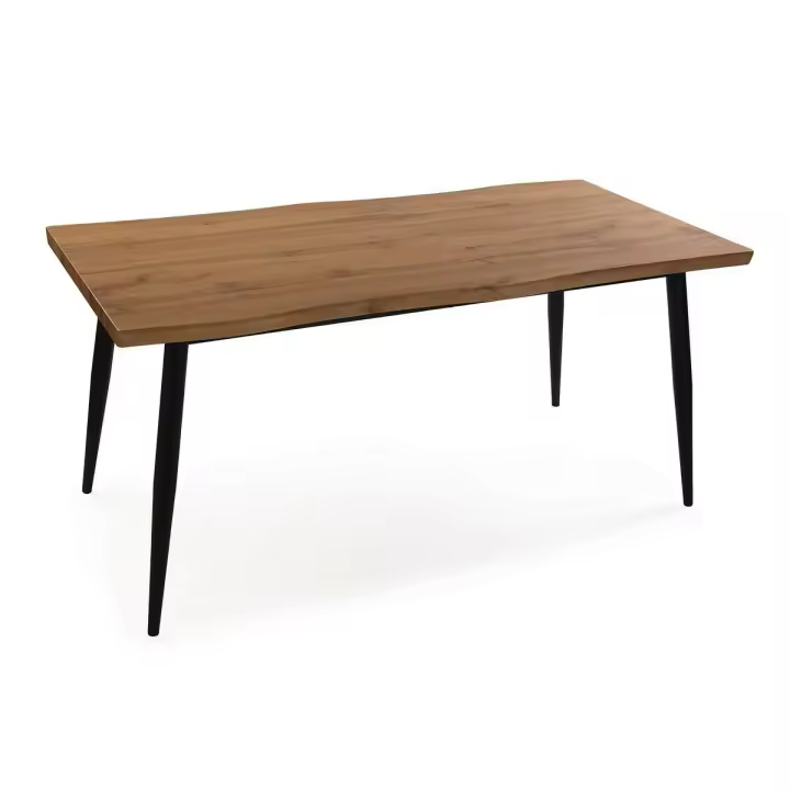 Mesa de Centro Versa Malika PVC Metal Madera MDF 80 x 75 x 160 cm - 1