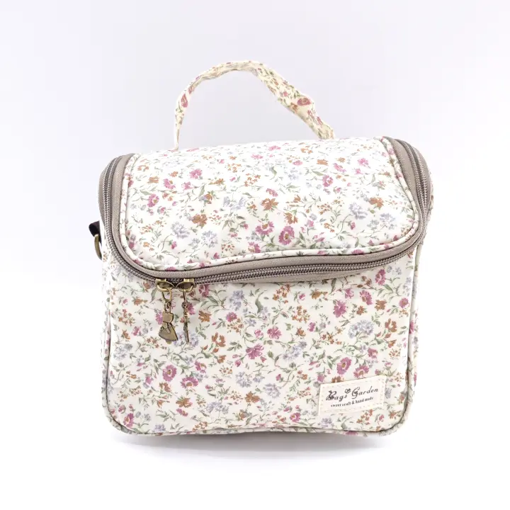 Bagsgarden Bolso nevera Impermeable con flores - 1