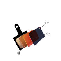10Pares De Frenos De Disco Para Bicicleta Saint M810M820 ZEE 640 H01 MTB Freno Hidráulico Resina/Cerámica/Metales Completos Piezas De Frenado De Bicicleta - details 3