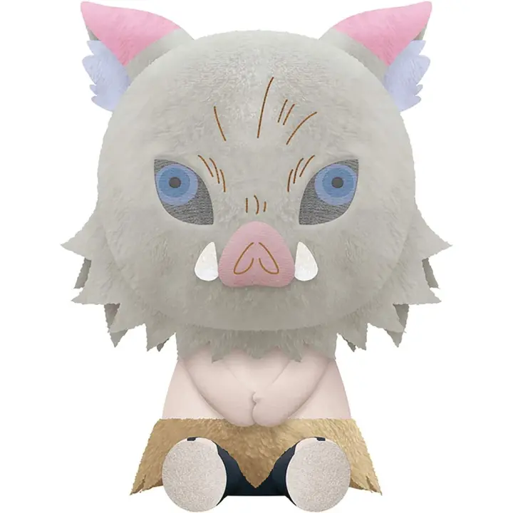 Peluche banpresto big plush kimetsu no yaiba demon slayer inosuke hashibira - 1