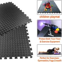 30PCS Alfombra De Gimnasio Deportiva EVA No Esmerilada Antideslizante Gruesa Para Sala De Ejercicio Y Uso Doméstico Tamaño 30x30cm - details 1