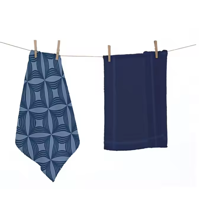 NAF NAF - Set de Paños de Cocina - 100% Algodón, Alta Absorción, Diseño Moderno, 3 Opciones de Color - 1