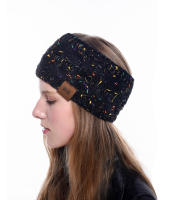 Diadema De Punto Para Mujer Invierno Cálido Lana Tejida Calentador De Orejas Cross Knot Turban Accesorios De Cabello Unisex - details 29