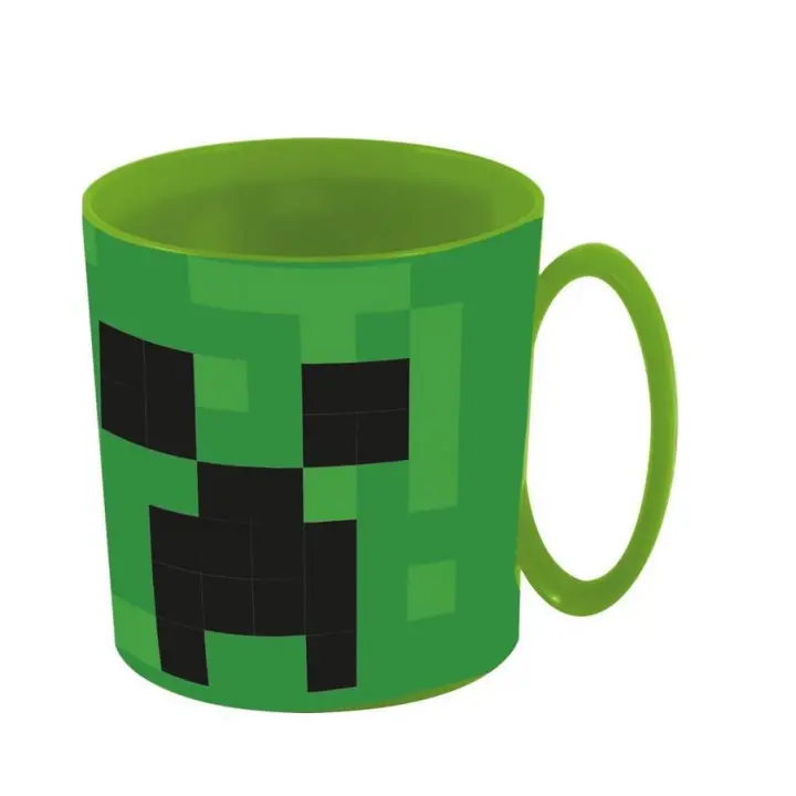 Stor - Minecraft Taza de Plástico apto para Micro 350ml - 1