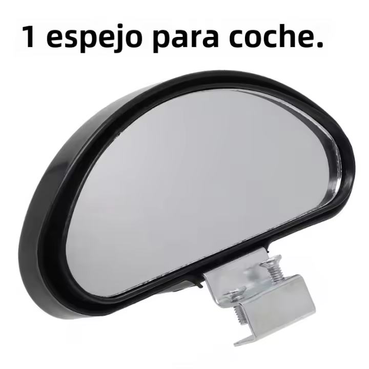 Espejo De Visión Lateral Para Coche KMT Con Lente Convexa Amplia Ángulo Rotación De 360 Grados Auxiliar Para Estacionamiento - 1