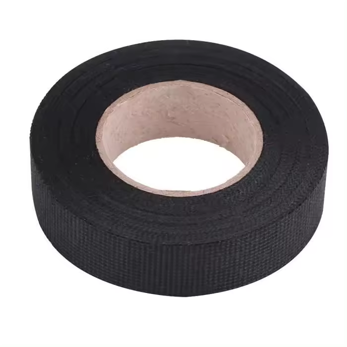 Cinta Adhesiva de Tela para raión, 19 mm x 15 m, aislante Belt para arneses de cable -- DQ FRANCE - 1