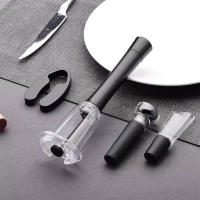 Abrevidor De Botellas De Vino Automático Eco-amigable Plástico Herramientas De Vino Con Aluminio Resistente Para Cocina Y Uso Doméstico - details 1