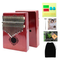 Piano De Uso De Uña Kalimba De Madera De Mahogany De Alta Calidad Portátil Para Niños Con Accesorios Regalo De Navidad 17/21 Teclas - details 12