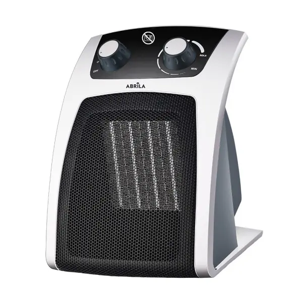 Termoventilador Ceramico 2000w Blanco/negro Ventilador/calor 2potencias 3funciones Termost.reg. Antivuelco 23x19x17 Cm - 1