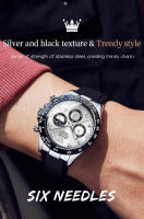 Reloj De Pulsera Masculino OLEVS 2875 Con Fase Lunar Cinta Adhesiva De Silicona Resistente Al Agua Luminoso Moda Reloj De Cuarzo - details 5