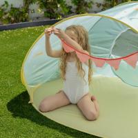 Flamingueo Tienda Playa Bebe Protección UPF 50+ Montaje Pop Up Plegable Bolsa Transporte Verde 100 x 145 x 80 cm - details 3