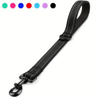Correa Corta Para Perros Taglory Con Manija Padded Y Cinta Reflectante Correa De Nylon Resistente Para Entrenamiento Y Control - details 1