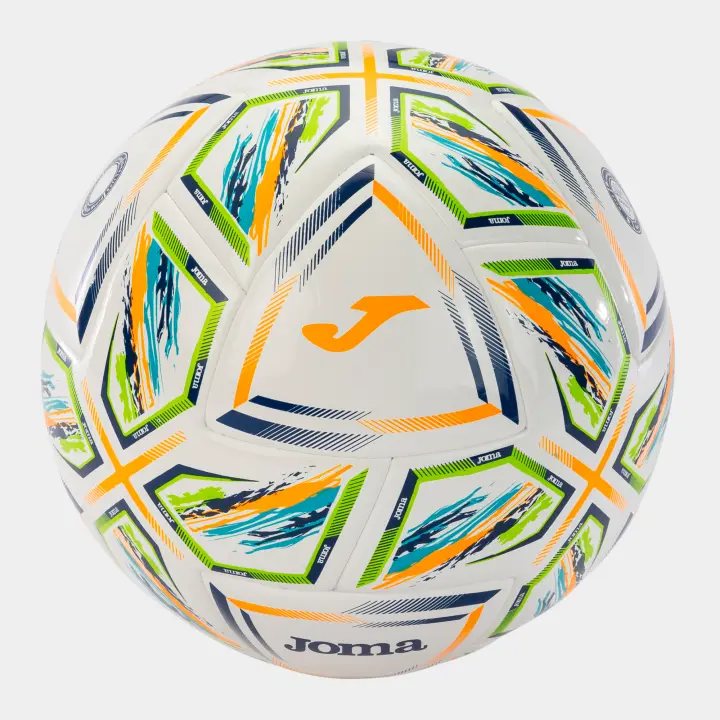 Balón Fútbol Joma Halley II 401268 Blanco Turquesa Flúor 214 - 1