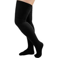 Medias Largas De Pierna Para Mujer Talla Grande Con Estampado Rayado Antideslizantes Para Halloween Accesorio De Costura - details 20