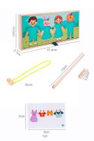 Juego Educativo De Montessori De Trajes Para Niños Puzzle De Despido De Madera Juego De Pensamiento Y Alineación Regalo Para Niños De 3-12 Años - details 10